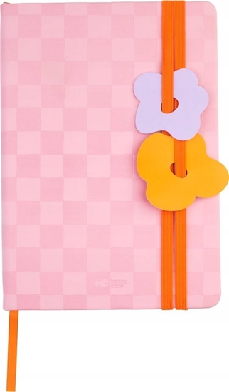 Изображение Happy Color Notes z gumkami A5/80K kropki Bloom HAPPY COLOR