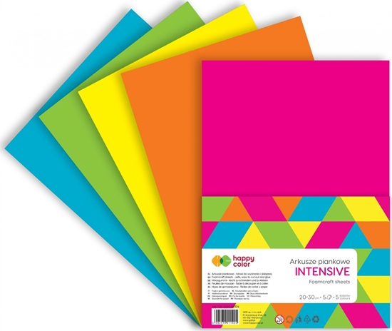 Picture of Happy Color Pianka Happy Color INTENSIVE 20x30 cm 5 ark