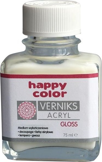 Picture of Happy Color Werniks akrylowy 75ml przeroczysty HAPPY COLOR