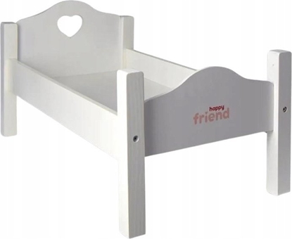 Attēls no Happy Friend - Doll Single Bed (504301) /Dolls and Dollhouses /Multi