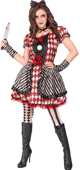 Picture of Harlekin Dukke kostume