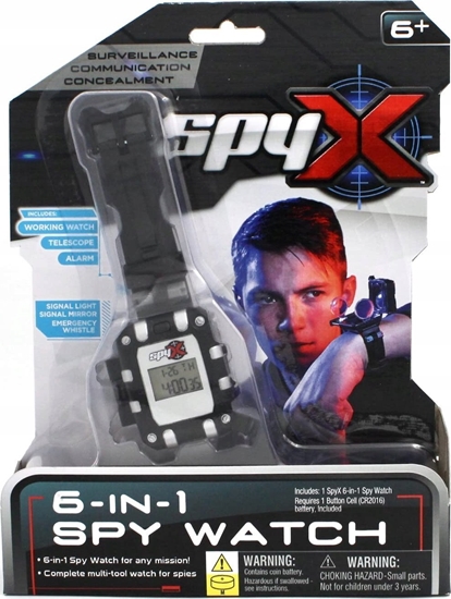 Изображение HarperCollins Publishers SpyX - 6 in 1 Spy Watch (20210) /Educational and Learning Toys /Multi
