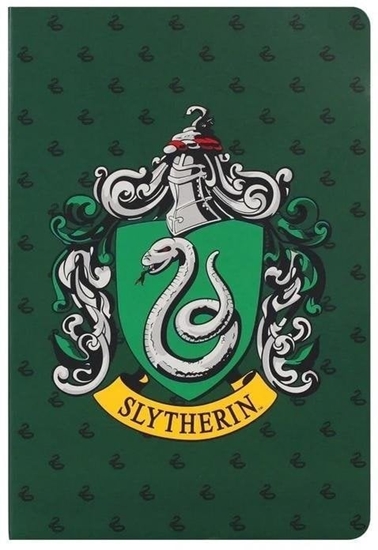 Picture of Harry Potter Notatnik A5 linia Herb Slytherinu