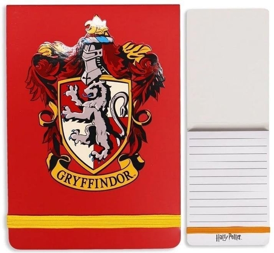 Picture of Harry Potter Notes linia z gumk Herb Gryffindor