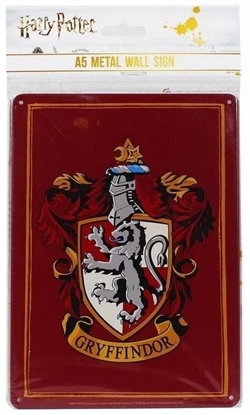 Picture of Harry Potter Tabliczka metalowa Herb Gryffindoru