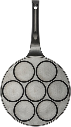 Изображение Heirol pancake pan for seven pancakes, non-stick coating, 26.5 cm