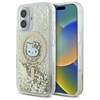 Picture of Hello Kitty Hello Kitty HKHMP16SLGDIH iPhone 16 6.1" white gold hardcase Liquid Glitter Fever MagSafe