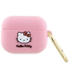 Picture of Hello Kitty Hello Kitty Silicone 3D Kitty Head case for AirPods Pro - pink