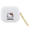 Picture of Hello Kitty Hello Kitty Silicone 3D Kitty Head case for AirPods Pro - white
