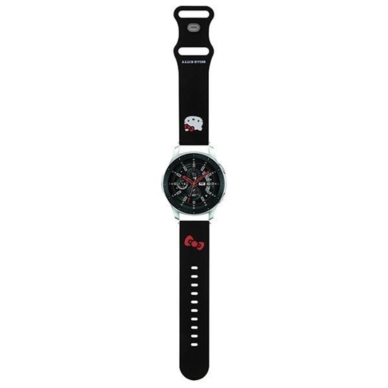 Picture of Hello Kitty Hello Kitty Silicone Kitty Head strap universal 22mm - black