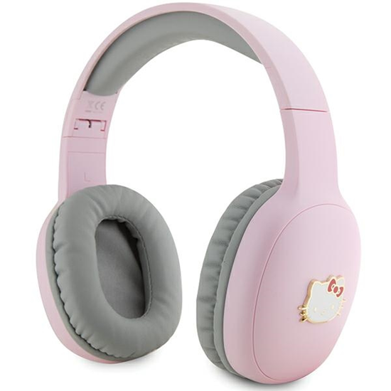 Изображение Hello Kitty Bluetooth austiņas HKBHA1BKHLMP rozā|r