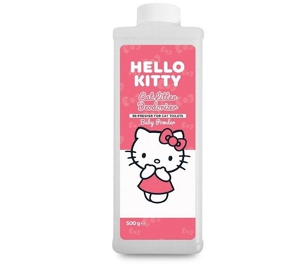 Attēls no Hello Kitty, odwieacz do kuwety, baby powder, 500 gr