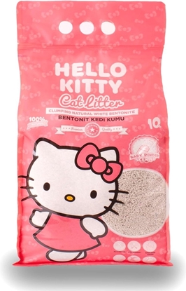 Picture of wirek dla kota Sanicat Hello Kitty Baby Powder 10 l