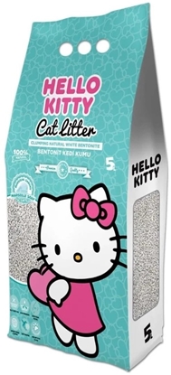 Attēls no Hello Kitty, wirek bentonit dla kota, mydo marsylskie 5L