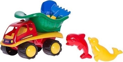 Изображение Hemar Samochód wywrotka z dodatkami do piasku