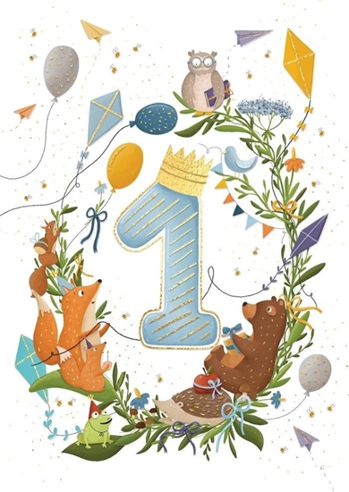 Picture of HENRY Karnet A5 Roczek niebieski