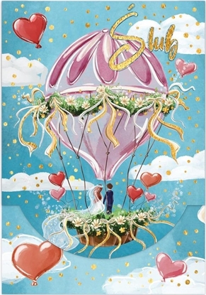 Изображение HENRY Karnet B6 lub balon lubny pionowy z kieszonk