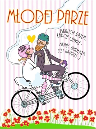 Attēls no HENRY Karnet B6 lub Para na rowerze