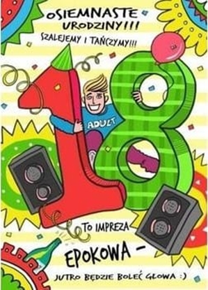 Attēls no HENRY Karnet B6 Urodziny - 18-stka Chopak 2