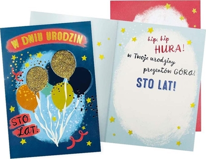 Attēls no HENRY Karnet B6 Urodziny balony