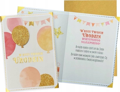 Attēls no HENRY Karnet B6 Urodziny balony