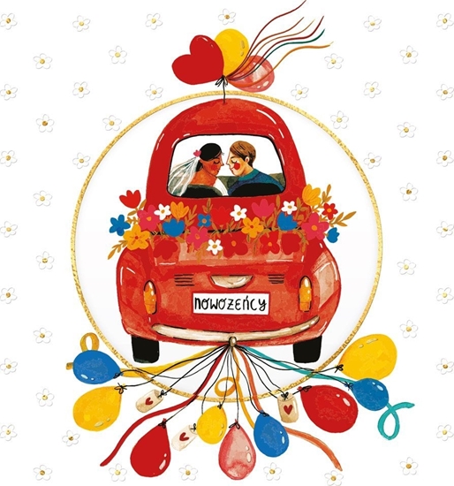 Picture of HENRY Karnet KW koperta z kókiem lub Garbus