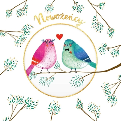 Attēls no HENRY Karnet KW koperta z kókiem lub Ptaki