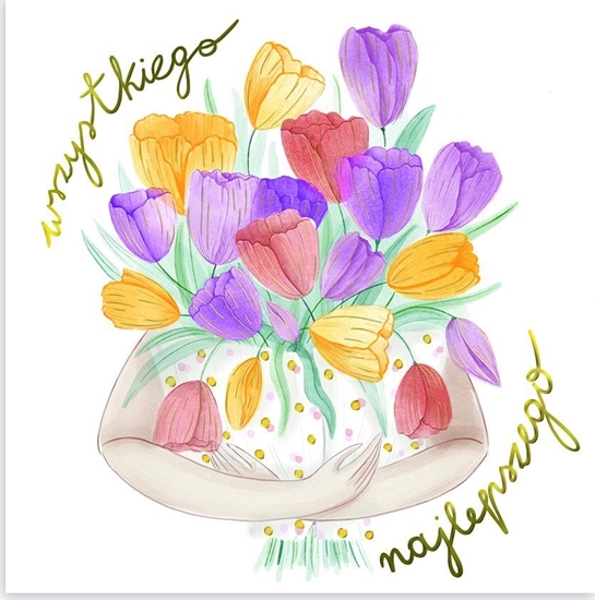 Picture of HENRY Karnet KW Tulipany