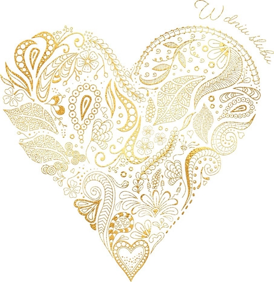 Picture of HENRY Karnet KWD z bilecikiem HS lub Serce