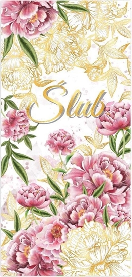 Picture of HENRY Karnet Pamitka lub zote piwonie