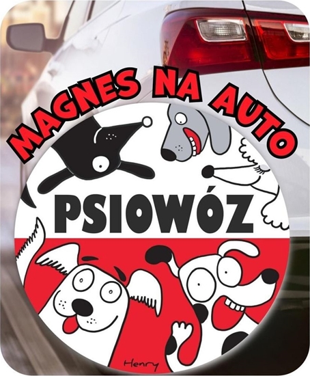 Picture of HENRY Magnes na auto PSIOWÓZ