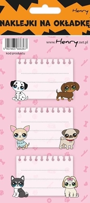 Picture of HENRY Naklejki na zeszyty - Pieski (12szt)