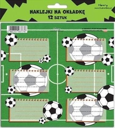 Picture of HENRY Naklejki na zeszyty - Pika (12szt)