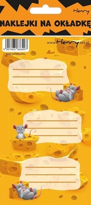 Picture of HENRY Naklejki na zeszyty - Ser (12szt)