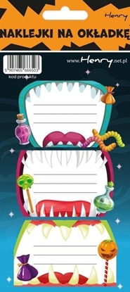 Изображение HENRY Naklejki na zeszyty - Wampiry (12szt)