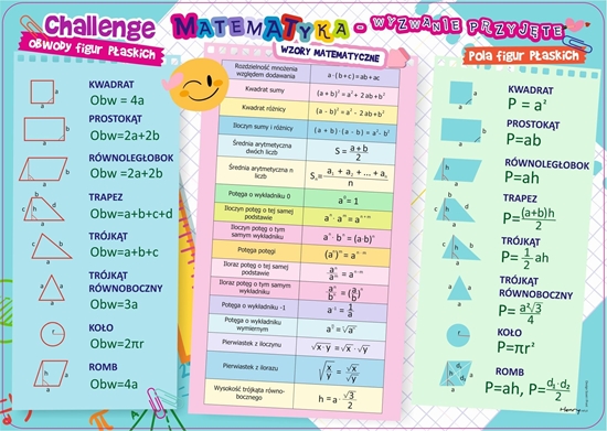 Picture of HENRY Podkadka na biurko - Matematyka (403246) - 5907465662475