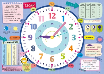 Изображение HENRY Podkadka na biurko - Zegar