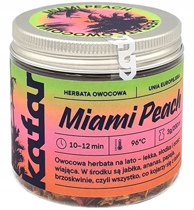 Изображение Herbata owocowa Kafar Miami Peach 50g