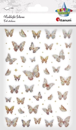 Attēls no Herlitz Naklejki foliowe Motyle zote i holograficzne