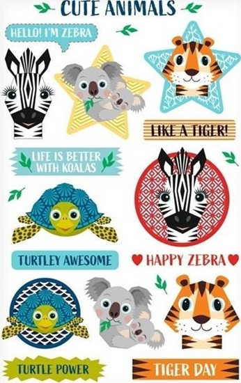Picture of Herlitz Naklejki ozdobne Cute Animals 3szt.