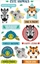Attēls no Herlitz Naklejki ozdobne Cute Animals 3szt.