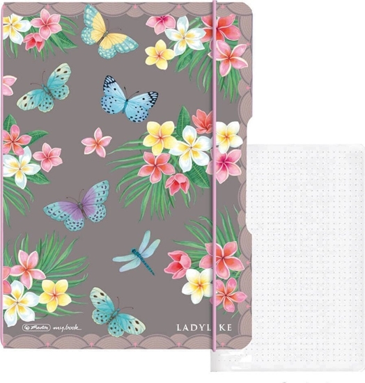 Picture of Herlitz Notatnik A5 40k kropki My.Book PP z gumk HERLITZ
