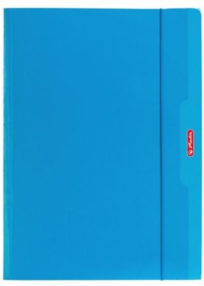 Picture of Herlitz Teczka A4 z gumk niebieski Color Blocking (174044)