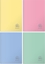 Изображение Herlitz Zeszyt A4/60K kratka Eco PP Pastel Colors (5szt)