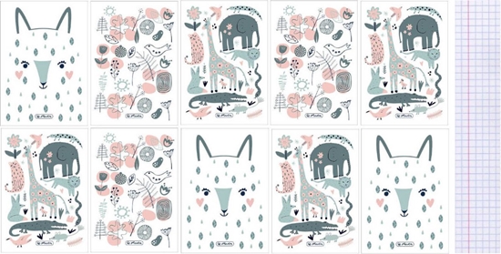 Изображение Herlitz Zeszyt A5/16K, kratka, Scandy (10szt)