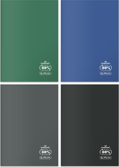 Изображение Herlitz Zeszyt A5/60K linia Eco PP Ocean Colors (5szt)