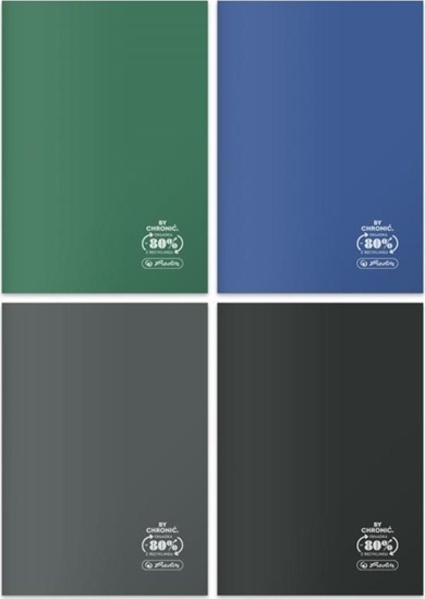 Изображение Herlitz Zeszyt B5/60K kratka Eco PP Ocean Colors (5szt)