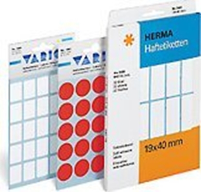 Attēls no Herma HERMA Vielzwecketiketten/Farbpunkte  13mm rund leuchtrot