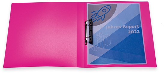 Picture of HERMA Ringbuch A4 PP Neon, pink