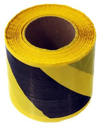 Изображение Hermès Tama ostrzegawcza czarno - óta 80mm x 100m (02179 - 02179)